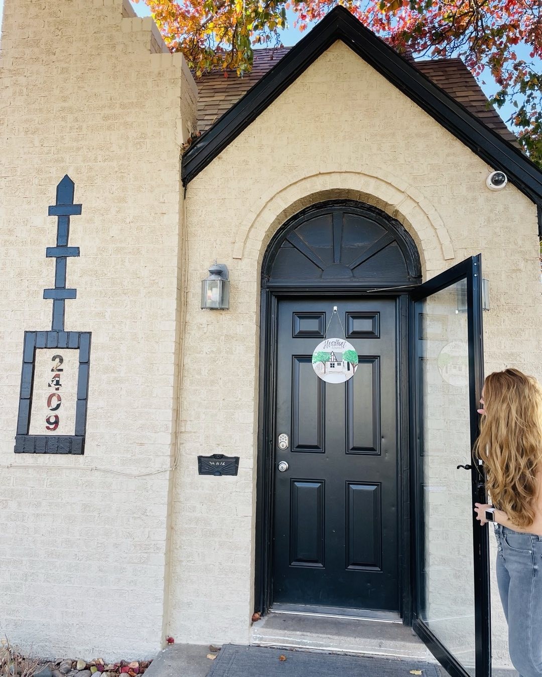 We love our new door decor!