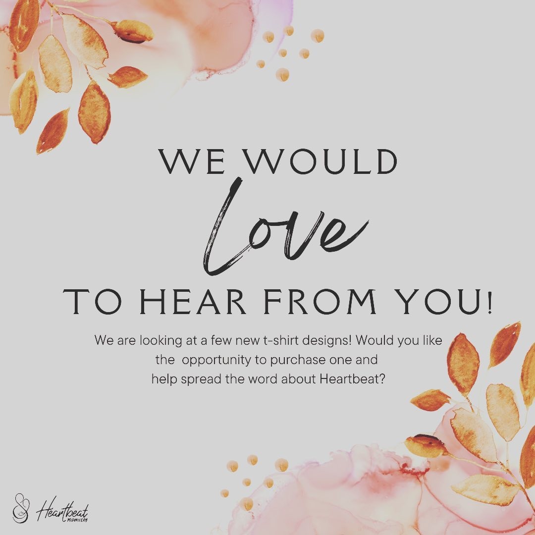 We are so excited to create and offer t-shirts for our clients to purchase!