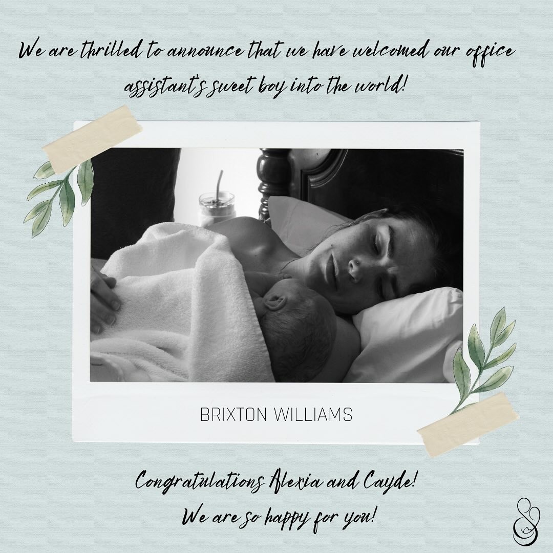 We are so excited to share the announcement of this sweet boy’s arrival!