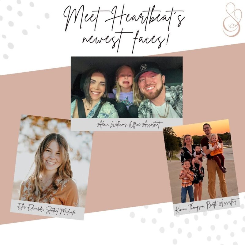Heartbeat is so excited to introduce you some of our newest faces!