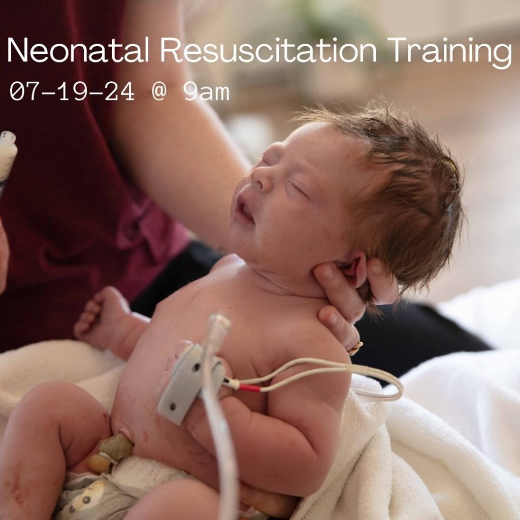 @heartbeatmidwifery is hosting Neonatal Resuscitation Training!